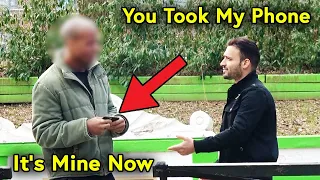 Homeless Man Steals My iPhone 11 Pro! Amazing Surprise Happens After
