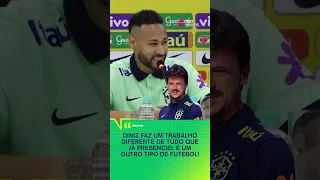 OLHA A MORAL QUE O NEYMAR DEU PRO DINIZ! "É DIFERENTE DE TUDO O QUE EU JÁ PRESENCIEI!" #shorts