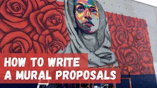 How to Write a Mural Proposal Letter for Painting Murals and Street Art