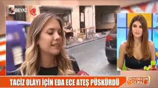 Yasak Elma Dizisinden Eda Ece, Talat Bulut'a Ateş Püskürdü!