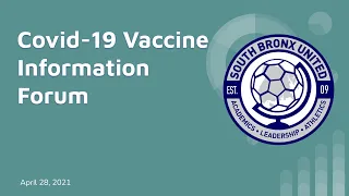 SBU COVID-19 Vaccine Informational Forum