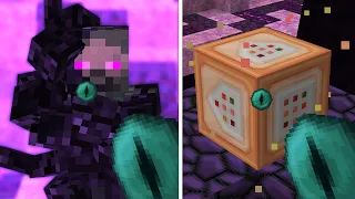what's inside withered symbiont? what's İnside wither storm command block?