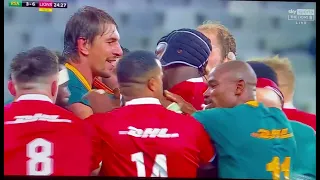 Lions vs South Africa Fight