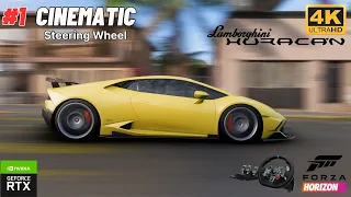 Lamborghini Huracán - Forza Horizon 5 | Logitech G29 Steering #lamborghini #huracan #forzahorizon5