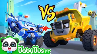 Quem é o melhor Super Carro? | Carro Desenho | Músicas Infantis & Canções Infantis 🐼 por BabyBus