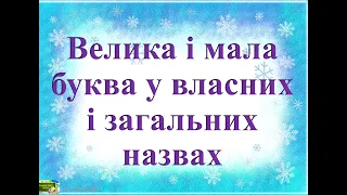 Тренажер "Іменник. Велика і мала буква у власних і загальних назвах" #Ігритренажериукраїнськамова