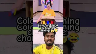 Color matching challenge #funny #challenge #games #family #cute #game #party #shortvideo #trending