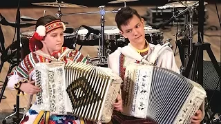 Alina and Michail KHLEBNOV accordionists duo / Алина и Михаил ХЛЕБНОВЫ дуэт гармонистов