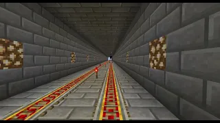 our metro in minecraft