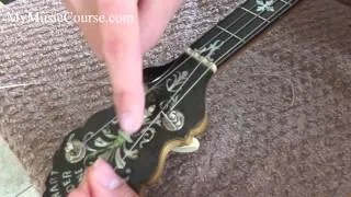 How to restring a Tenor Banjo