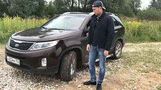 Тест, обзор Киа Соренто (Kia Sorento), 2.2 л, дизель CRDI, 197 л.с., АКПП, на коже