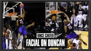 When Vince Carter POSTERIZED Tim Duncan | November 1st 2002