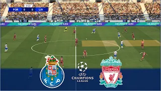 HIGHLIGHTS PORTO v LIVERPOOL | UEFA Champions League 2021/22 | Realistic Gameplay