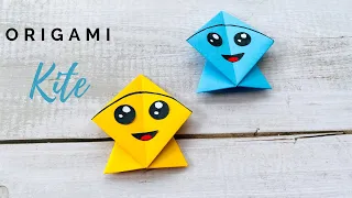 Cute Origami Kite | Making Kite out of Paper | #paperkitemaking | Makar Sankranti Kite