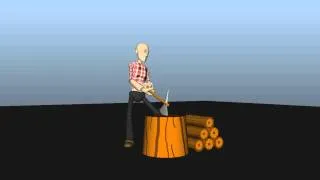 Lumberjack animation update