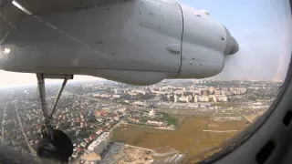 Motor Sich An-24 landing at IEV