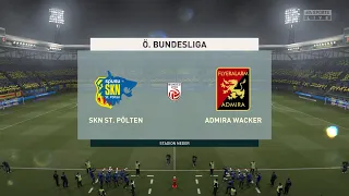 FIFA 21 | SKN St. Polten vs Admira Wacker - Austria Tipico Bundesliga | 23/01/2021 | 1080p 60FPS