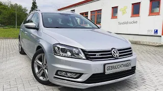 Осмотр Volkswagen Passat b7 R-Line Highline 4-Motion 2.0 TDI 177 Л.С и DSG редкий экземпляр из DE