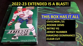 Extended keeps on giving! Ovechkin /25, & Rookie Gems! Opening 22-23 Upper Deck Extended