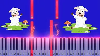 Mary Had a Little Lamb - Easy Piano Tutorial