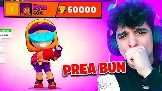 REACTIONEZ LA  *HYRA* CEL MAI BUN JUCATOR de BRAWL STARS - !