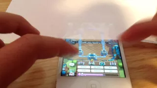 PAPER COVERING HALF THE SCREEN CHALLENGE?! Clash royale