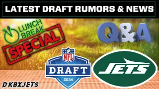 Lunch Break Special: New York Jets Final Draft Talk | Q&A