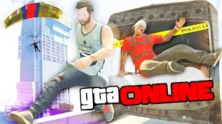 GTA 5 Online (PS4) - Экстримальный паркур! #89