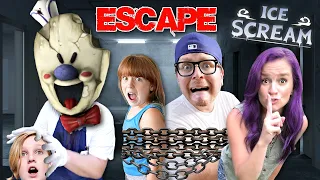 ICE SCREAM 4 IN REAL LIFE - Escape Room with ROD & PROHACKER