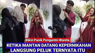 Dapat Kejutan Mantan Pacar Datang Kepernikahan Mantan Langsung Peluk Ternyata Ujungnya Prank Teman