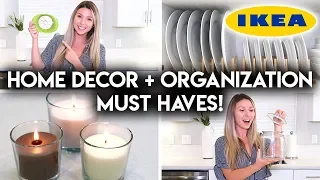 10 IKEA HOUSEHOLD MUST HAVES | DECOR + ORGANIZATION