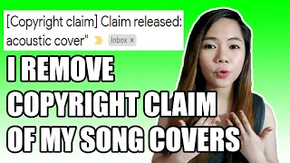 How I Remove Copyright Claim From My Song Covers (remove copyright claim on youtube video) | TAGALOG