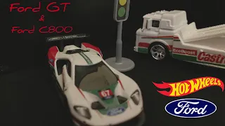 Hotwheels  Premium Ford GT & Ford C800 Diecast Lookaround