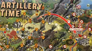 I got artillery and started blasting - Civ 5 Sapiens as Askia [Part 15]