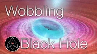 Why is this black hole wobbling so fast?