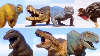 ALL NEW 36 MODDED DINOSAURS AND CREATURES IN JURASSIC WORLD EVOLUTION 2