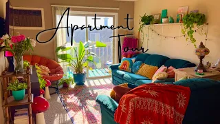 APARTMENT TOUR | COLORFUL ECLECTIC BOHEMIAN STYLE 🌿