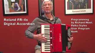 Polka Styles FR-4x Accordion Programs (#5) by Noel