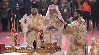 Slujba de pomenire a eroilor de la Catedrala Națională din București