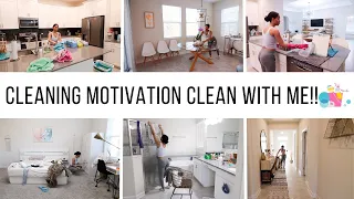 CLEAN WITH ME 2024 // ALL DAY CLEANING MOTIVATION // Jessica Tull cleaning