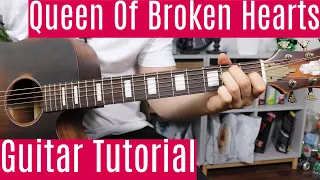 Queen of broken hearts - blackbear | Guitar Tutorial/Lesson | Easy How To Play (Chords)