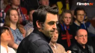 Ronnie O'sullivan vs David Gilbert world championship 2016 frame 3