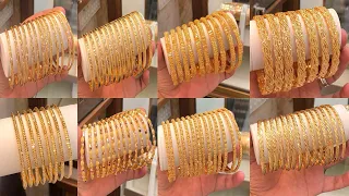 40 + Latest  Gold Bangles Designs for Girls l Unique Gold Bangles Design l سونے کی چوڑیوں کے ڈیزائنر