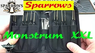 (866) Review: Sparrows MONSTRUM XXL Lock Pick Set