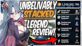 INSANE Legend Account Review! (1.5 Billion Gold, All Imprints MAX) [Epic Seven] ft. Wolfchild