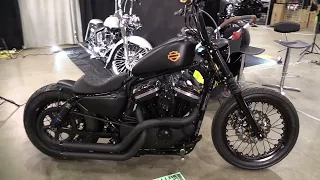 2012 Harley Davidson Sportster Custom bike by 905 Motorsport - Walkaround