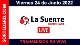 La Suerte Dominicana EN VIVO 📺│ Viernes 24 de junio 2022 – 12:30 PM