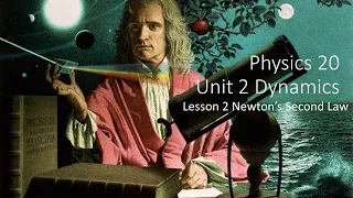 Physics 20 Newton's Second Law Part 1