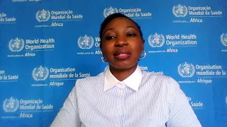 WHO Africa COVID 19 online press briefing