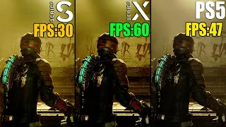 Dead Space Xbox Series S vs. Series X vs PS5 Comparison | Loading, Graphics, FPS Test